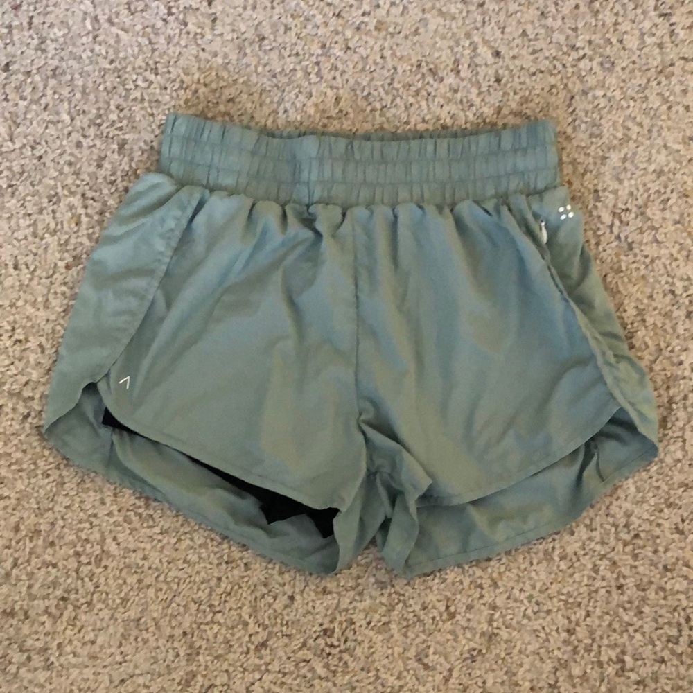 ACTA Green Running Shorts